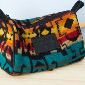 Pendleton wool cross body or cosmetic bag